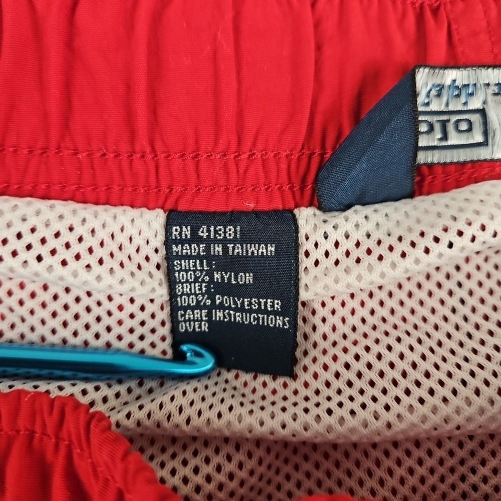 Polo Ralph Lauren Swim Trunks 2XL Red Lined Pony Men Board Shorts Bathing Suit - Picture 3 of 12